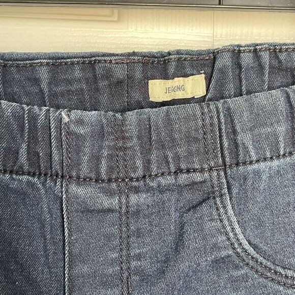 Big Girls Jeggings Size 14 Blue Pull On Pants OSHKOSH - Picture 5 of 15
